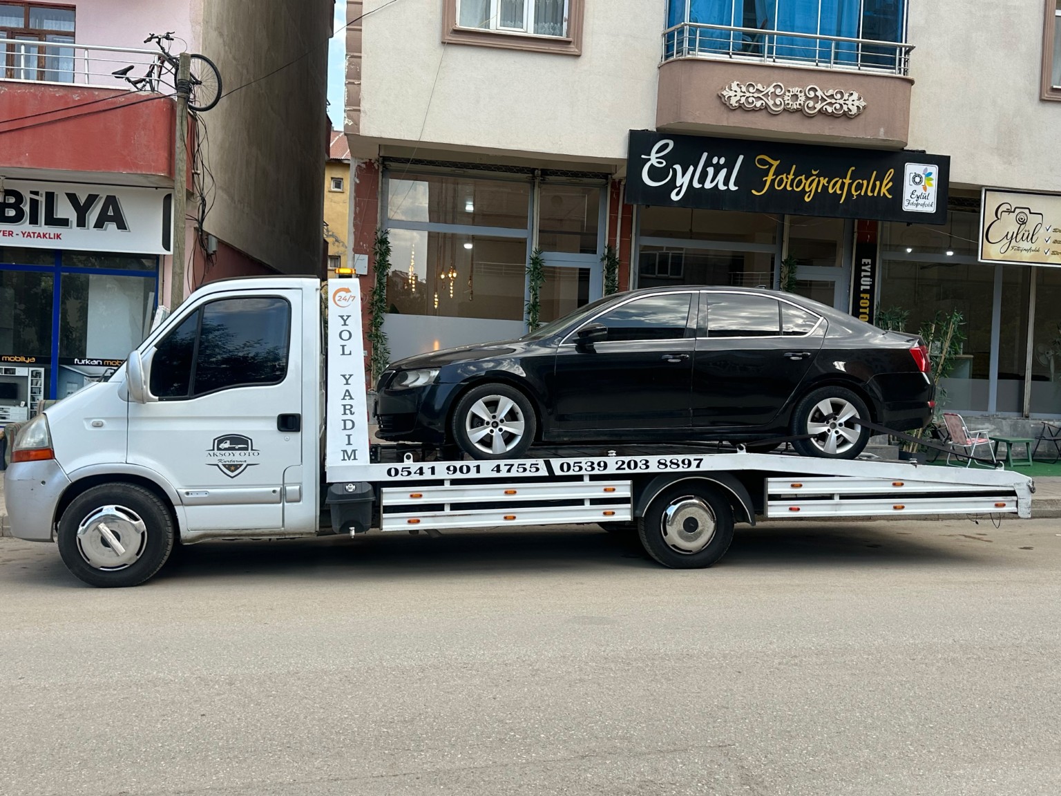 Aksoy Oto Kurtarma gerçek çalışma görseli 9